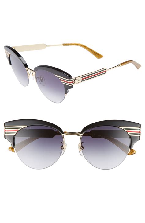 gucci cateye optical frames|Gucci 53mm cat eye sunglasses.